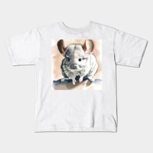 cute chinchilla 6 Kids T-Shirt